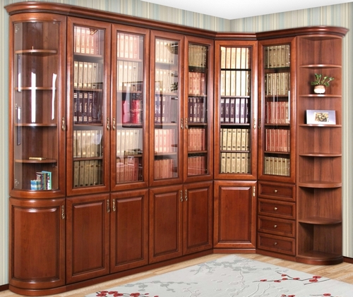 Armoire avec verre