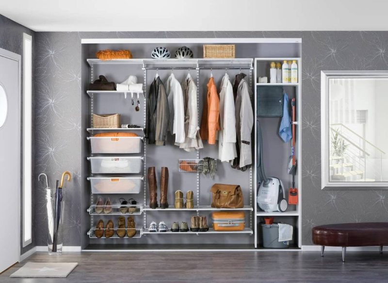 Armoire en gris
