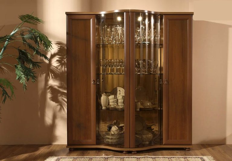 Vitrine en bois