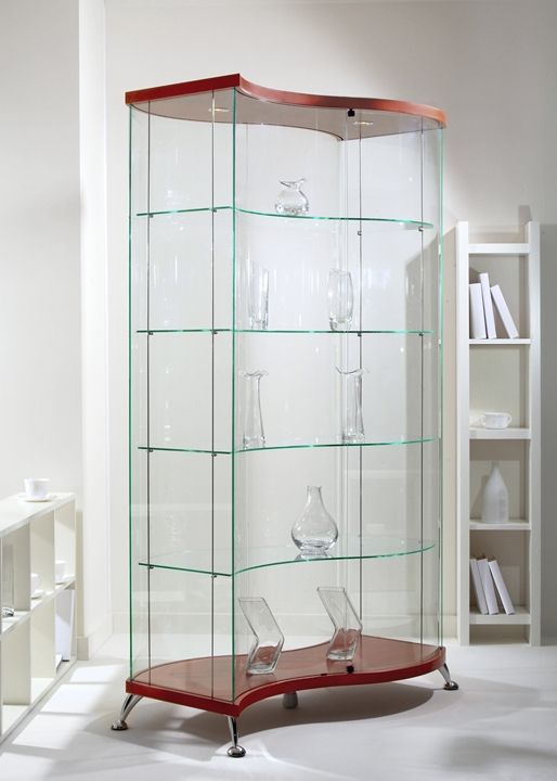 Vitrine armoire forme originale