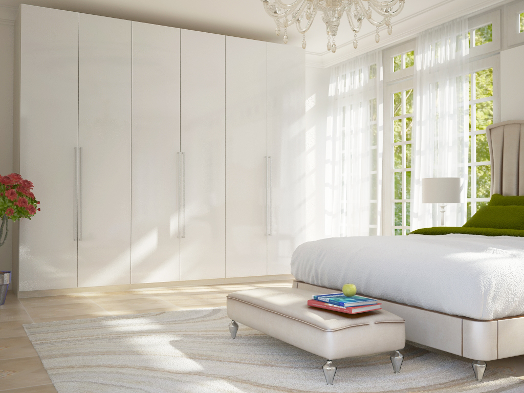 Chambre en blanc