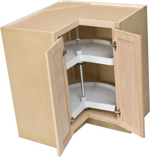 Armoire d'angle au sol