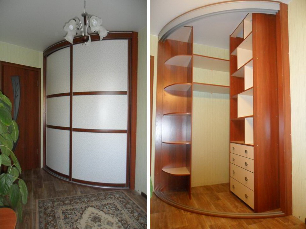 Cabinet de rayon d'angle