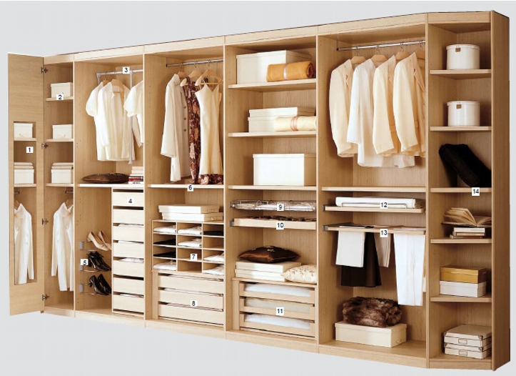 Armoire étroite