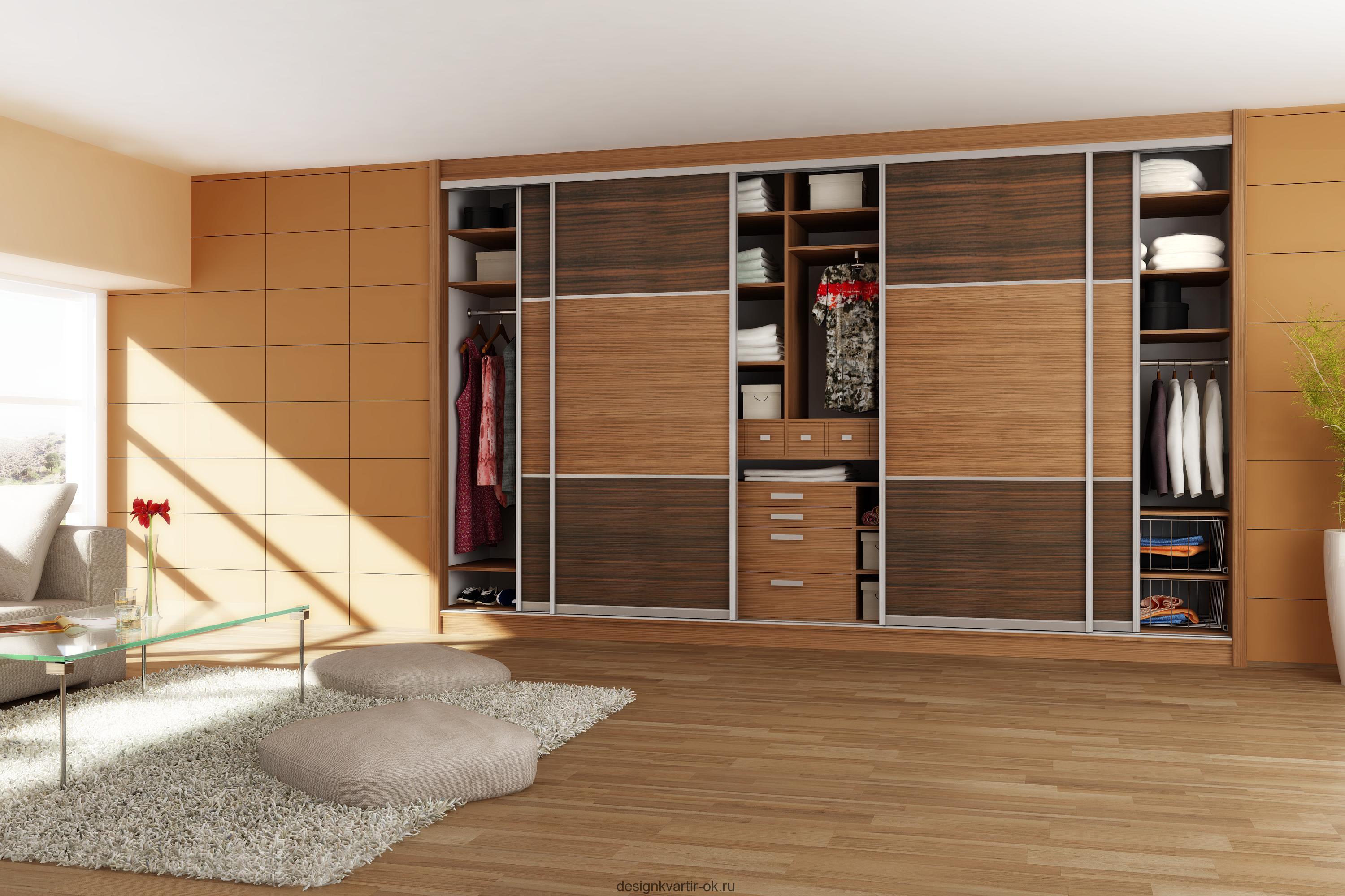 Contenu interne de l'armoire intégrée