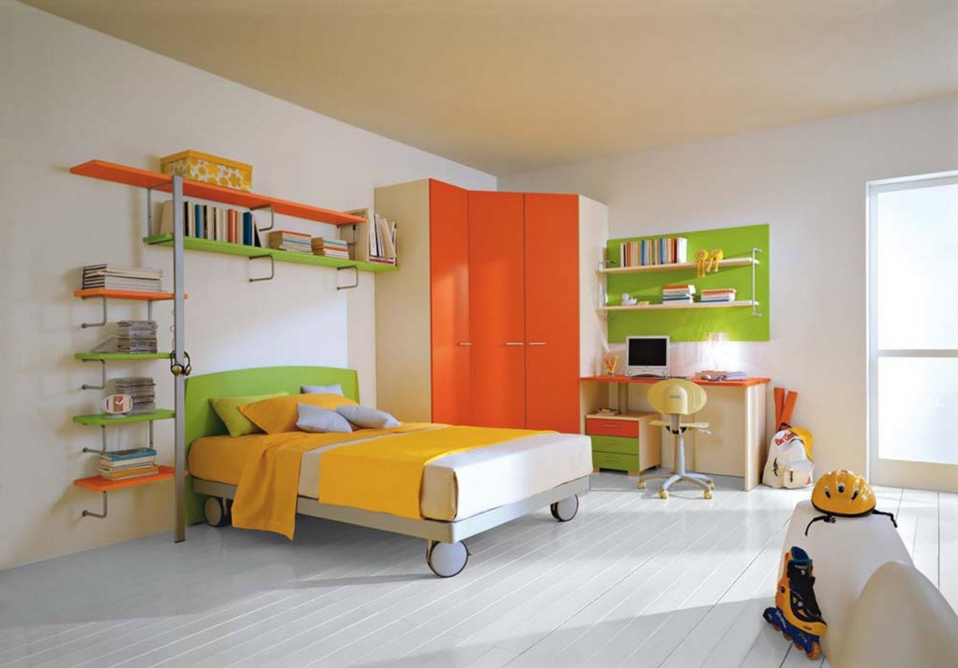 Armoire d'angle lumineuse