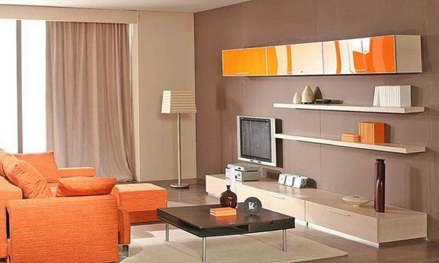 Armoire jaune
