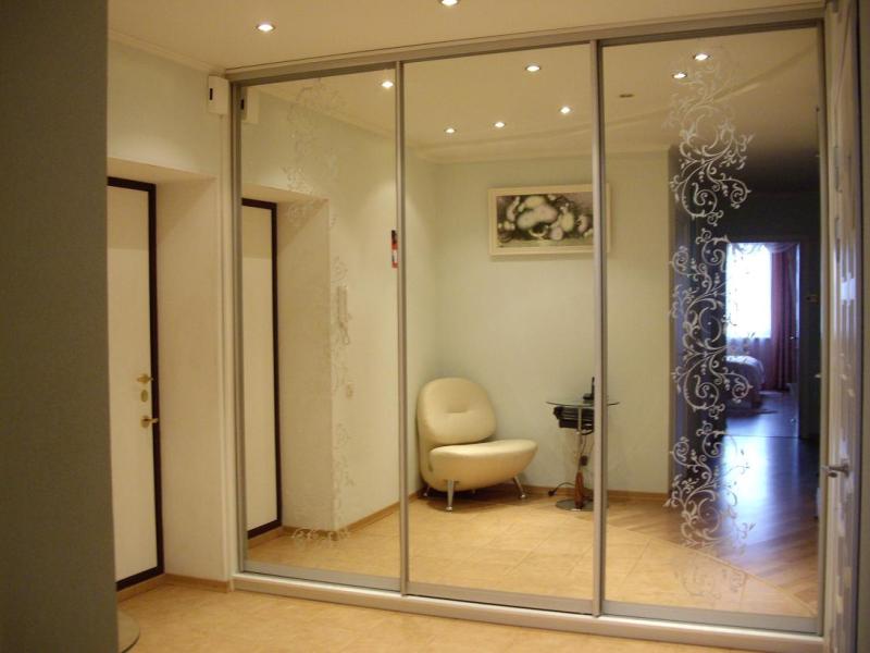 Miroir sablé