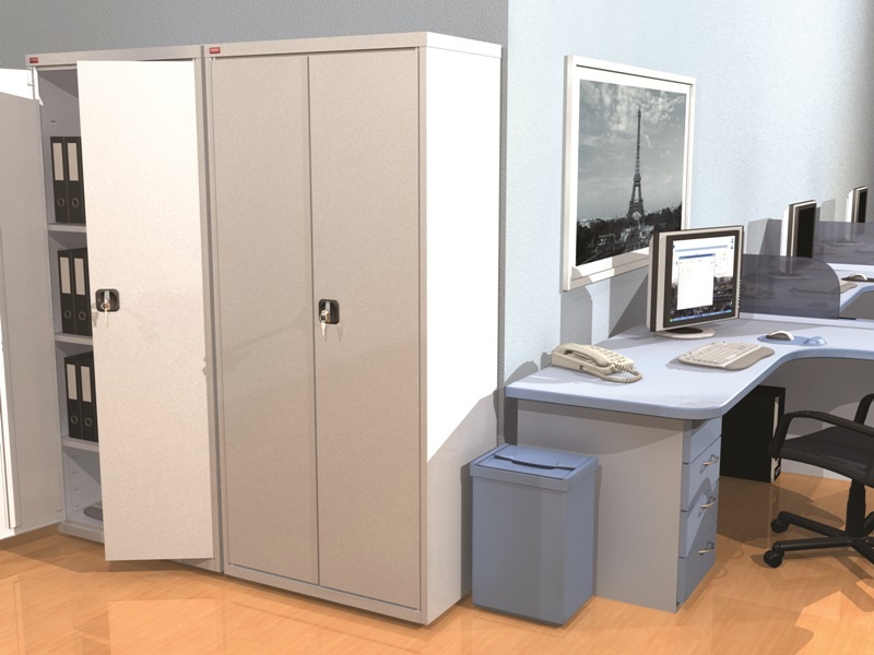 Armoire d'archives au bureau