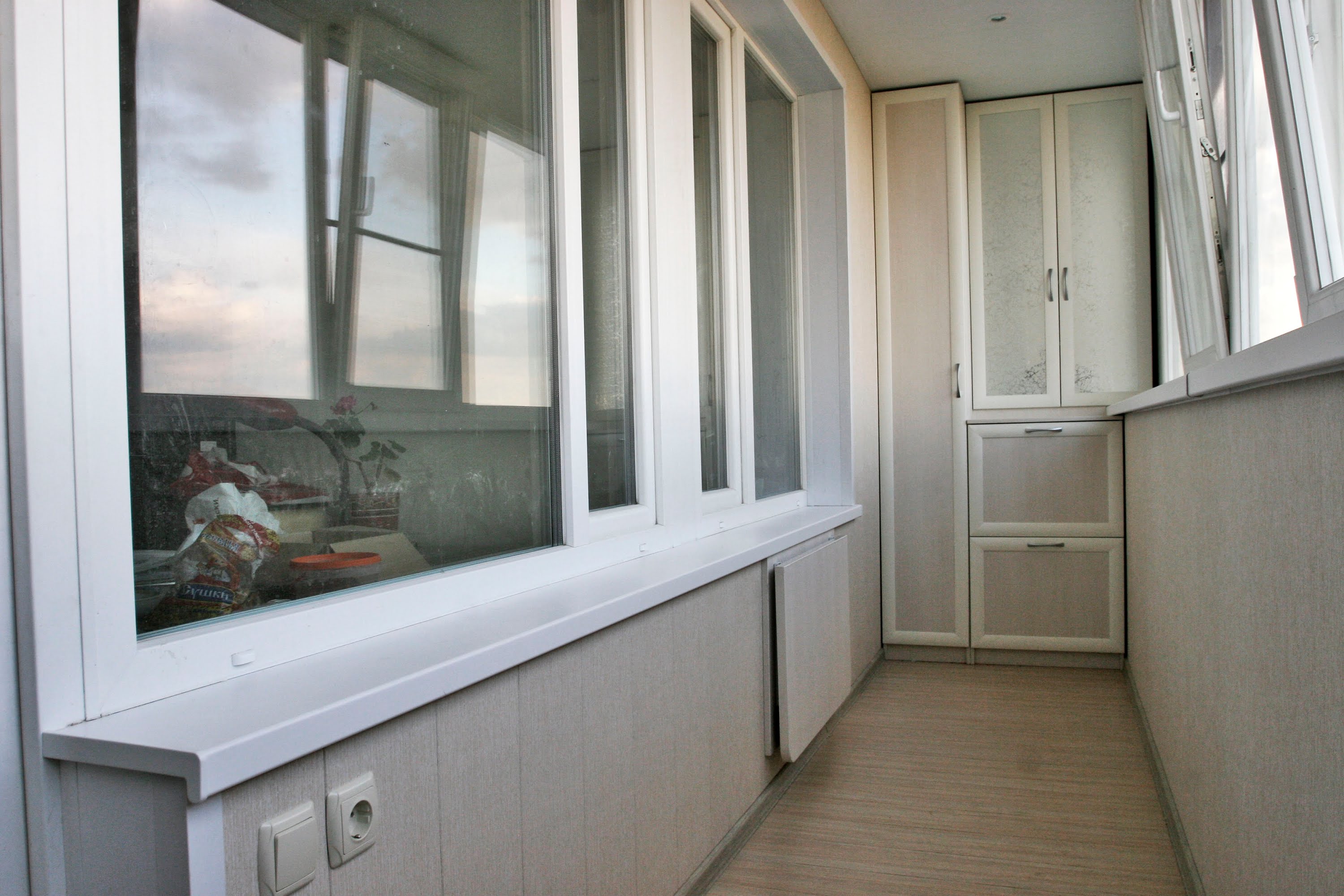 Système de rangement pour balcon