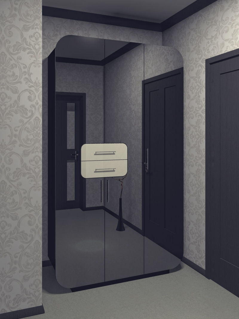 Armoire brillante moderne