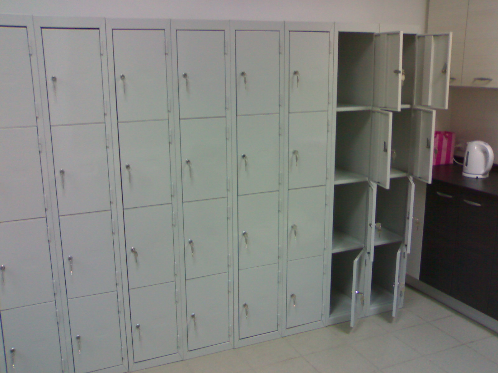 Espace de rangement pour les sacs