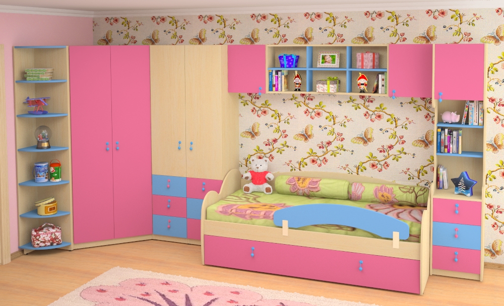 Meubles modulaires pour enfants
