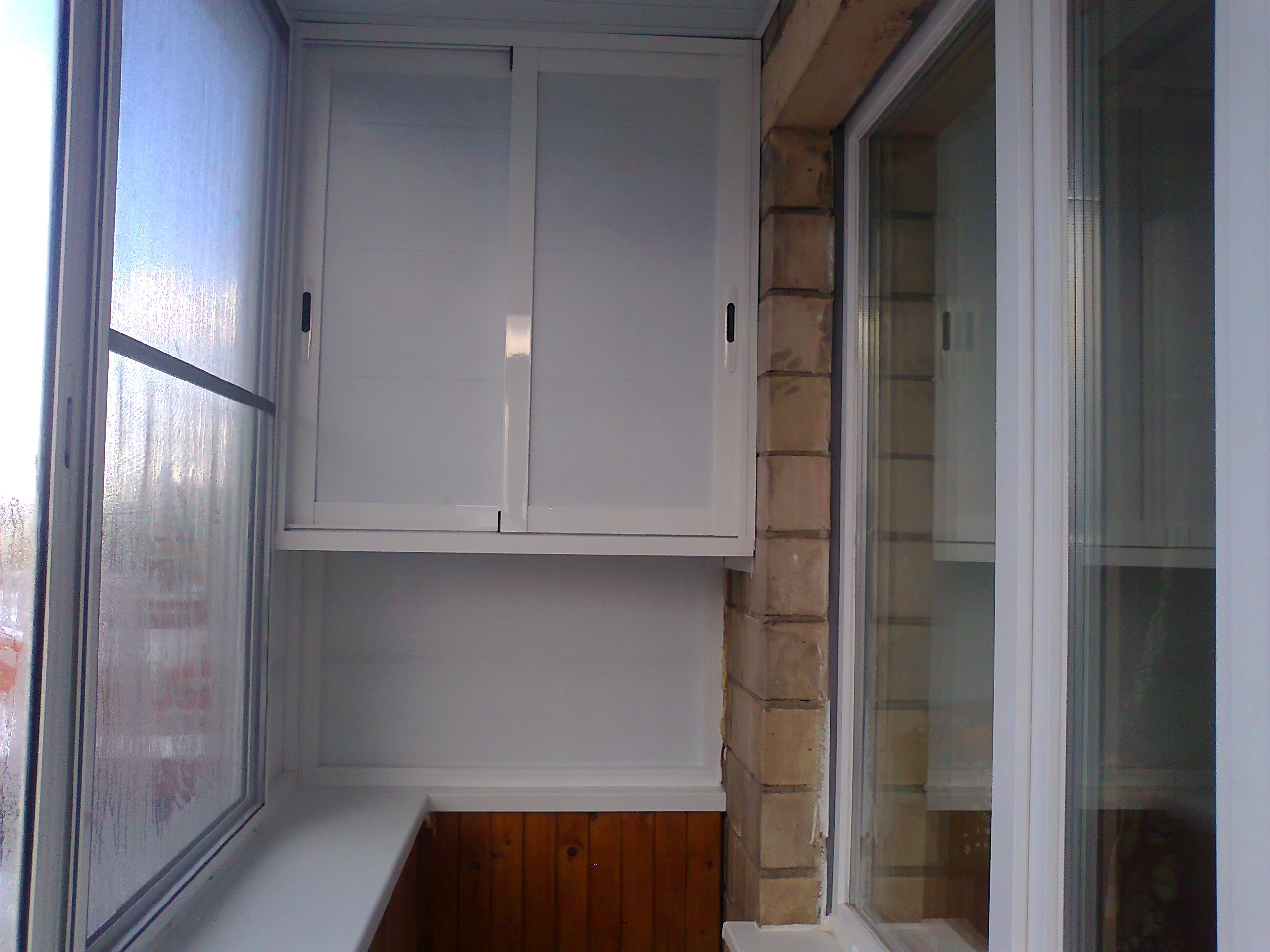 Loggia suspendue