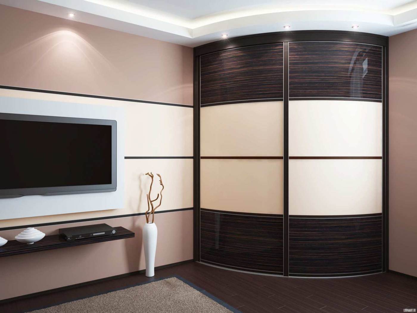 Armoire Radius pour le salon
