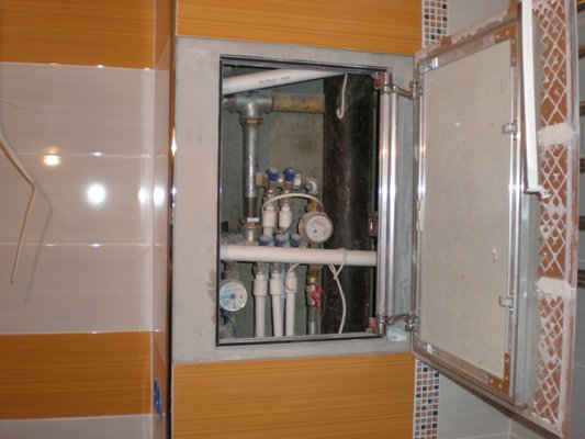 Réparation dans la salle de bain