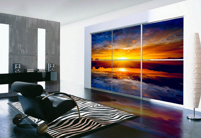 Armoire avec impression photo