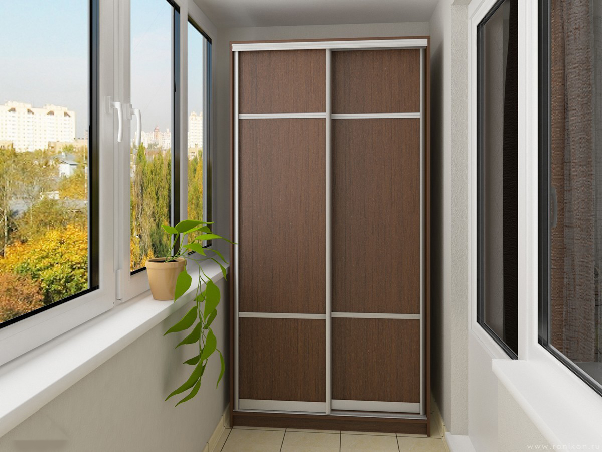 Le design moderne de la loggia