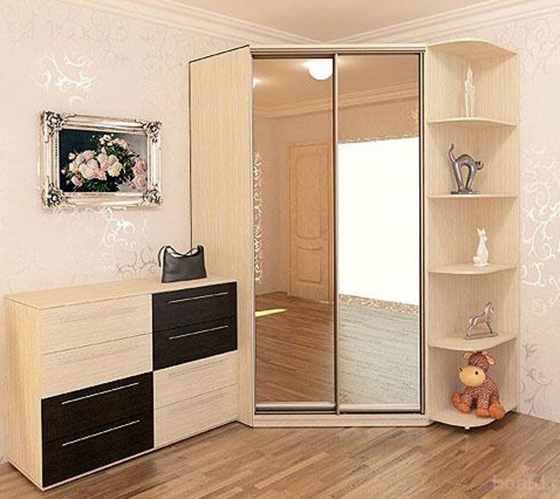 Armoire encastrée en bois aggloméré