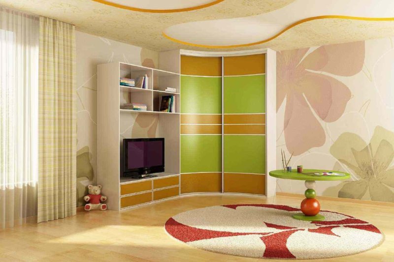 Armoire encastrée dans la pépinière