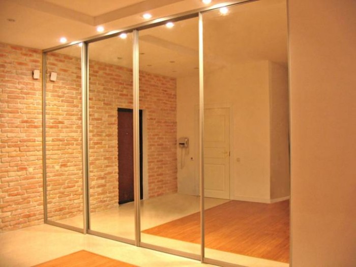 Coupe de porte miroir