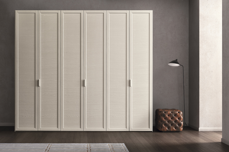 Armoire battante blanche