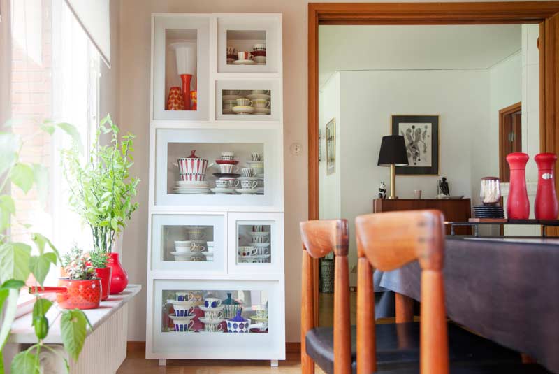 Vitrine pour vaisselle