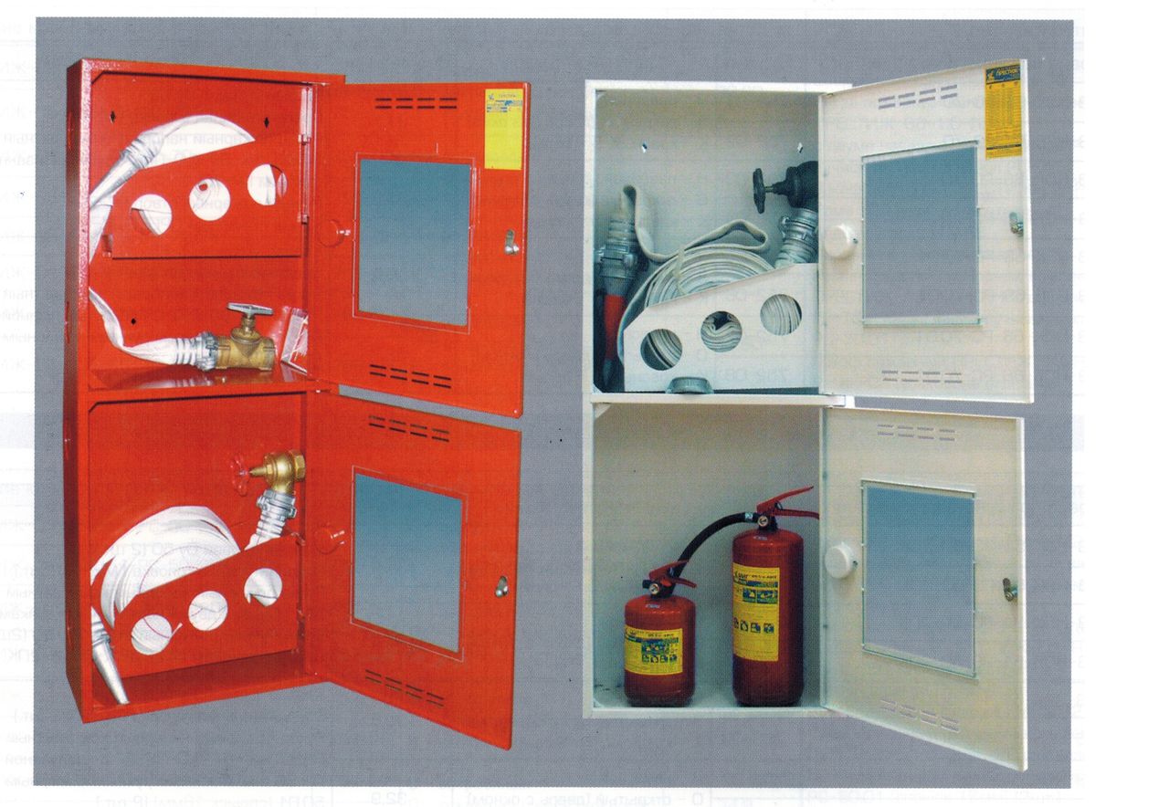 Armoire à feu double