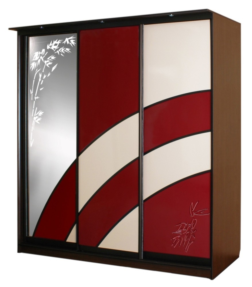 Façade pour une armoire coulissante
