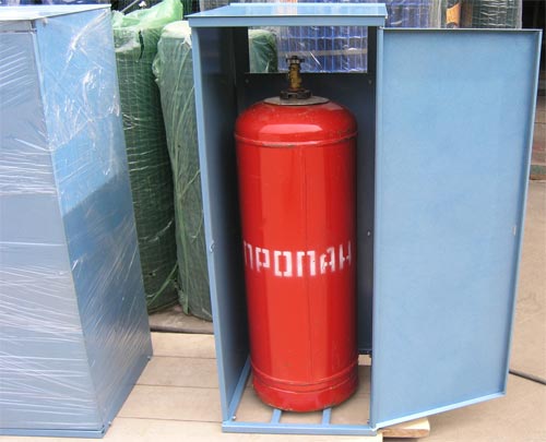 Stockage des bouteilles de gaz
