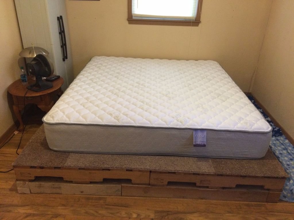 Pose d'un matelas