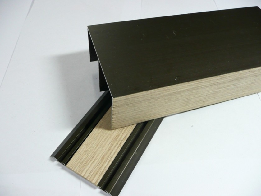 Guide de placage pour armoire coulissante