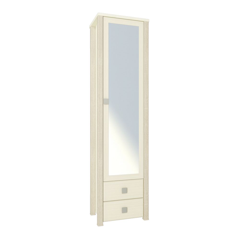 Boîtier avec façade miroir