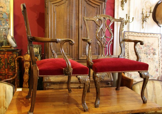 Fauteuils jumeaux