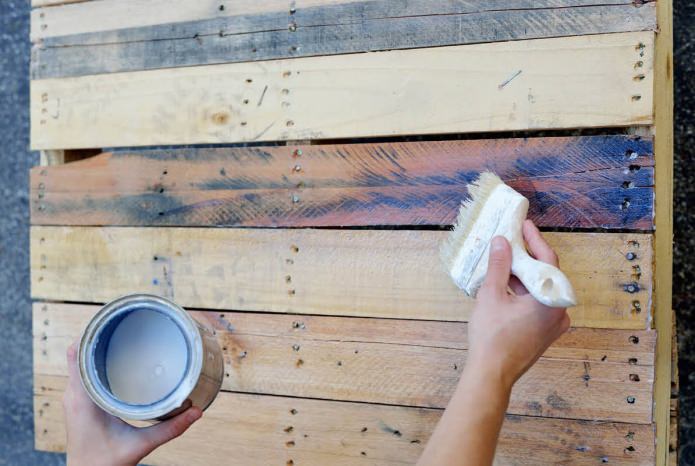 Peinture du produit