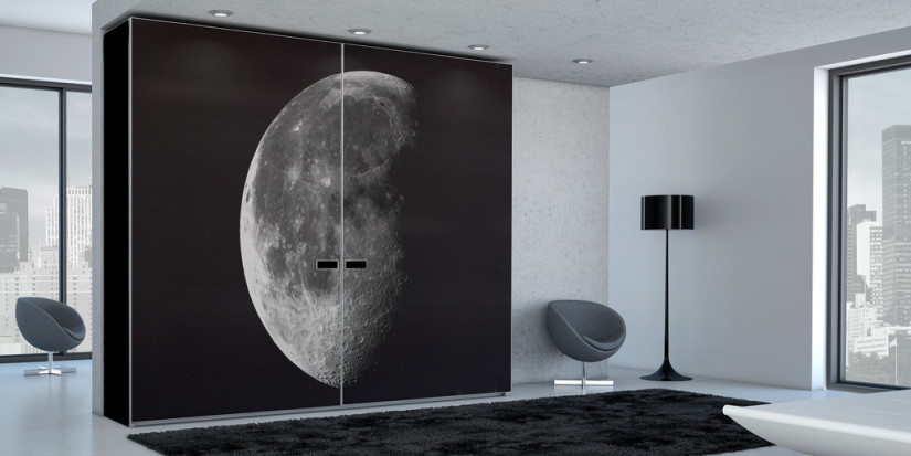 Armoire étroite rectangulaire