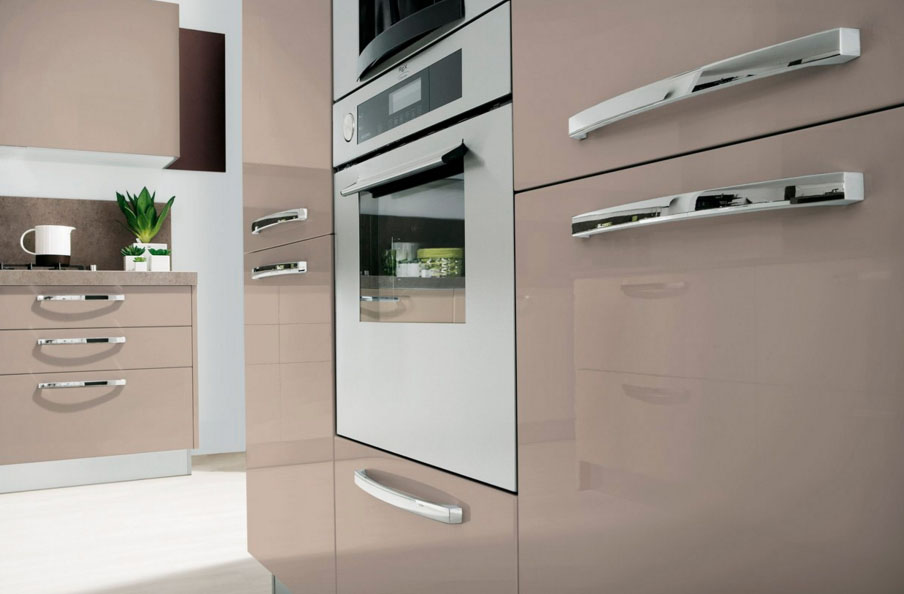 Poignées pour façades de cuisine