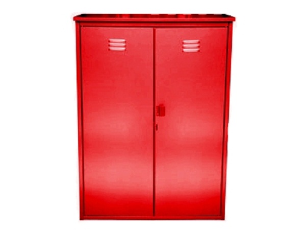 Mallette pour bouteilles de gaz pour 2 bouteilles
