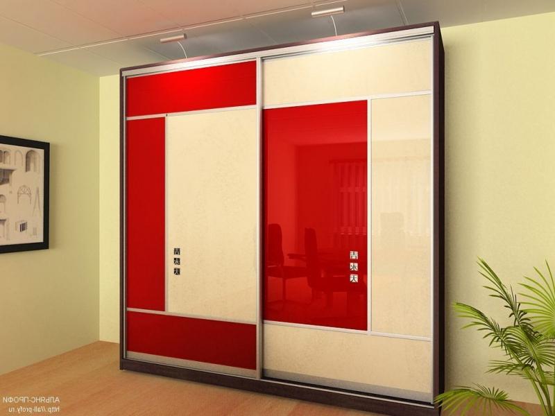 Armoire coulissante avec film oracle