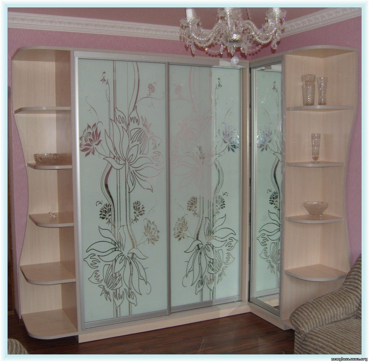Armoire sablée