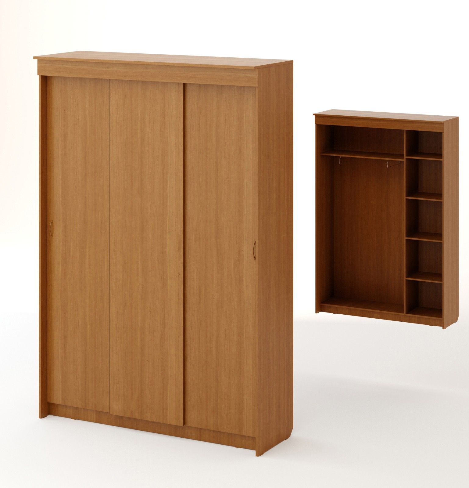 Armoire à trois vantaux