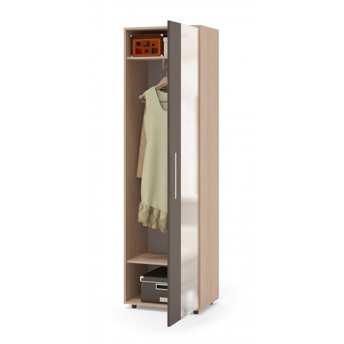 Armoire avec porte miroir