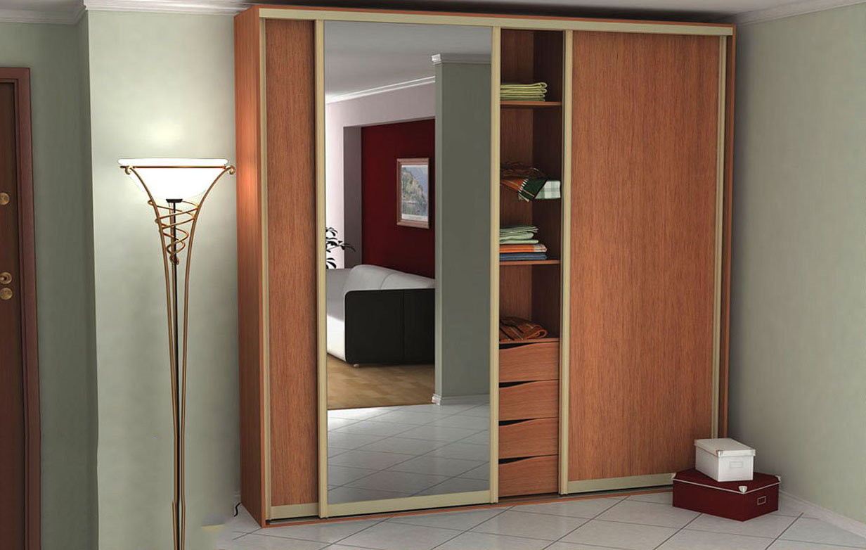 Armoire avec miroir