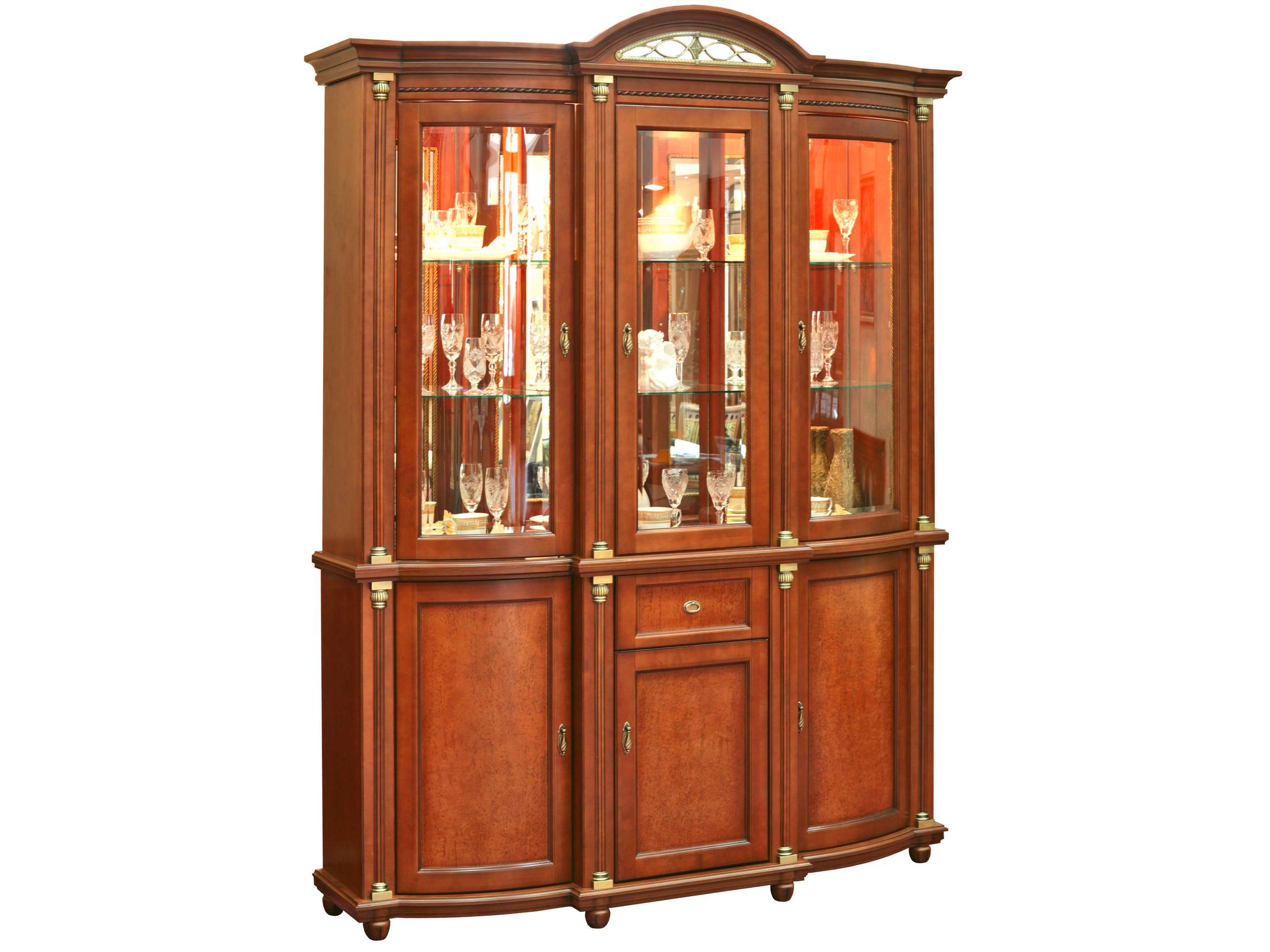 Armoire avec verre