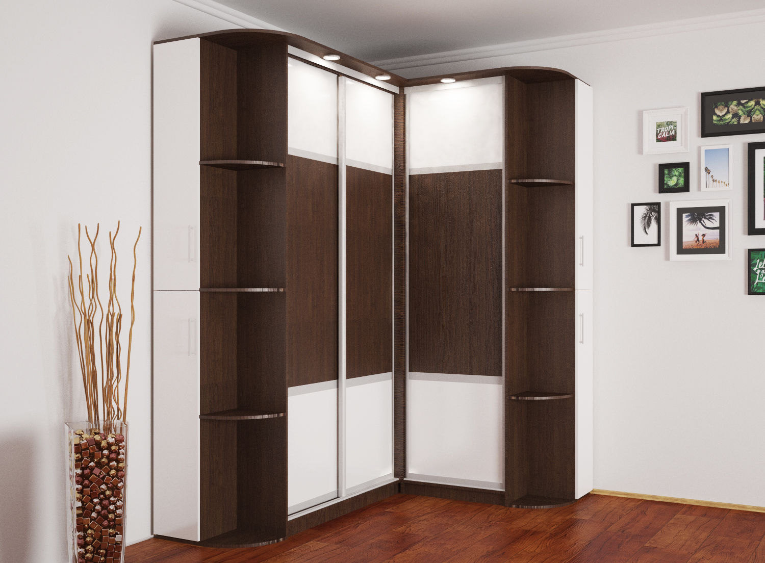 Armoire dans le coin