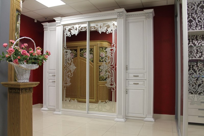 Armoires coulissantes dans un intérieur