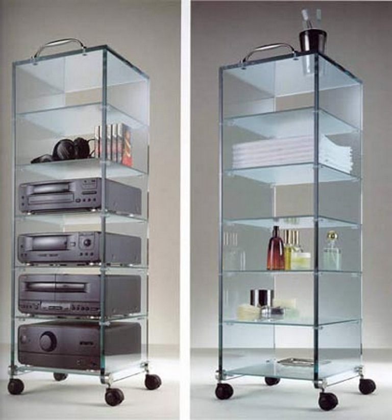 Armoire en verre