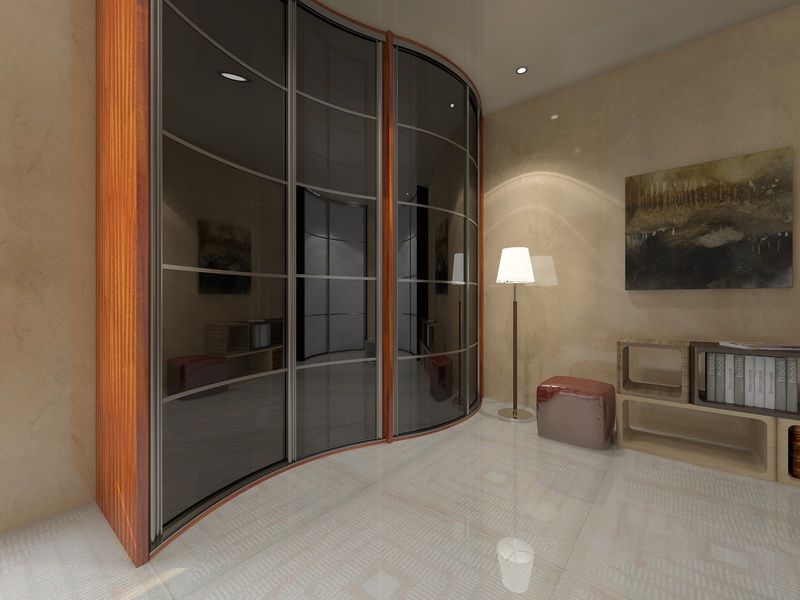 Armoire à rayons élégante