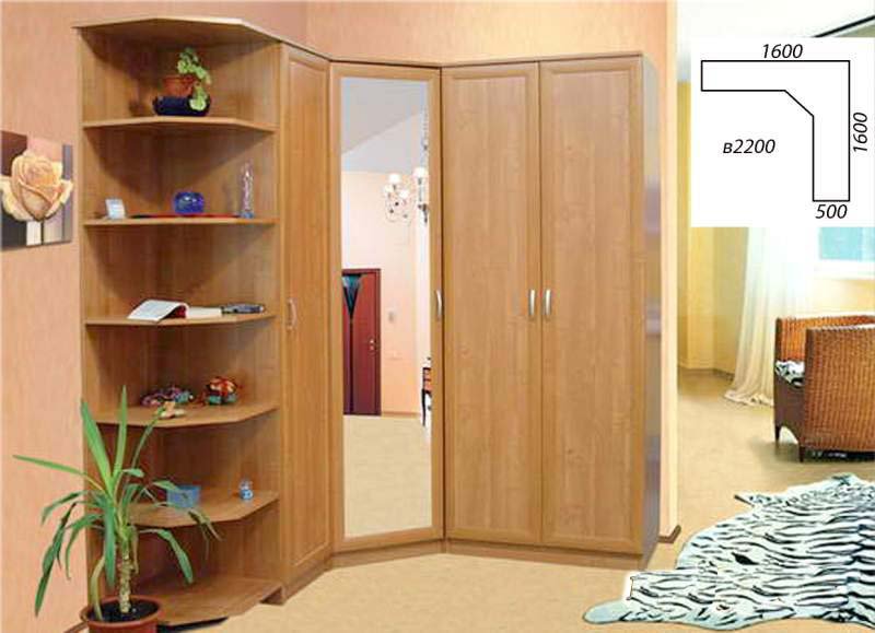 Option armoire dans le couloir