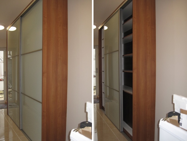 Vue de l'armoire